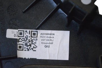 MERCEDES-BENZ SL R231 2016 RÁMEČEK PŘIHRÁDKY DESKY ROZDĚLOVACÍ