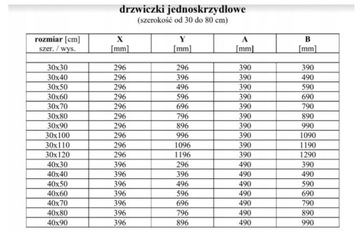РУЧКА ДЛЯ РЕЗЕРВНОЙ ДВЕРИ 30X40 НЕРЖАВЕЮЩАЯ