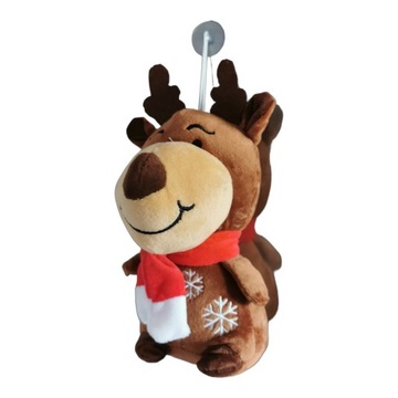 ПЛЮШЕВАЯ ИГРУШКА САНТА-РОЖДЕСТВЕНСКИЙ ТАЛИСАН на окно автомобиля