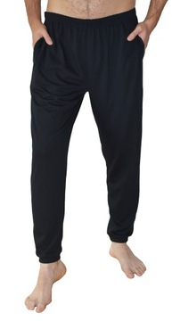 Długie Spodnie od piżamy Piżamowe Męskie Wygodne do spania domu Ściągacz XL