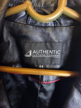 Authentic Clothing Company kurtka skórzana czarna r. 44