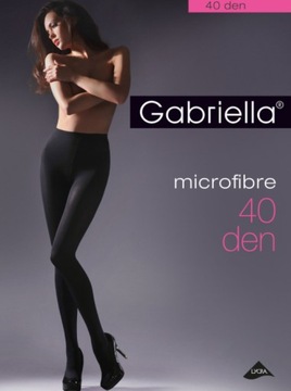 GABRIELLA RAJSTOPY MICROFIBRE 121 40 DEN NERO 5