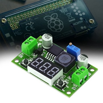 ПРЕОБРАЗОВАТЕЛЬ DC-DC НАПРЯЖЕНИЯ LM2596 LCD