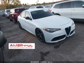 Alfa Romeo Giulia II Sedan 2.0 TBi 280KM 2019 Alfa Romeo Giulia Alfa Romeo Giulia Sport, od ubezpieczalni 2.0 Benzyna