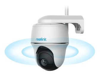 Reolink Argus PT 5 Мп камера 2.4 I 5Ghz аккумулятор USB-C белый + КАРТА 64 ГБ