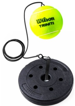 Tenis trainer trener PIŁKA TENISOWA NA GUMCE WILSON