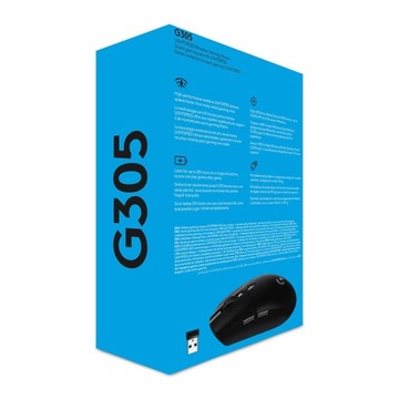 Mysz bezprzewodowa Logitech G305 LIGHTSPEED optyczna Gaming czarna