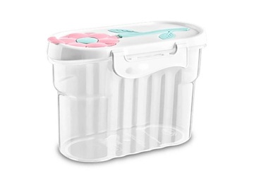 MAŁY POJEMNIK NA ARTYKUŁY SYPKIE MAKARON RYŻ KAWĘ 1,2 L