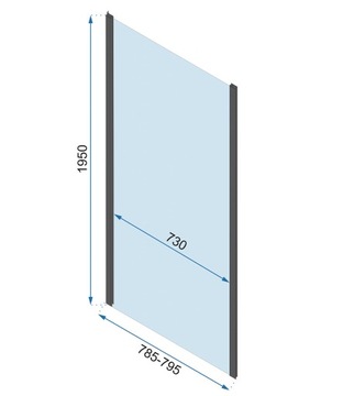 БЫСТРО РАЗДВИЖНАЯ УГЛОВАЯ ДУШЕВАЯ КАБИНА 130x80 REA