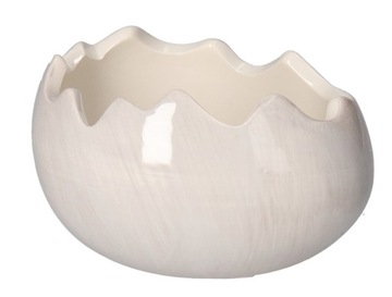 JAJKO CERAMICZNE SKORUPKA OZDOBA WIELKANOCNA