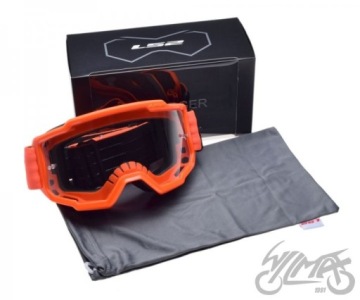 ОЧКИ ЗАРЯДКИ LS2 ОРАНЖЕВЫЙ ПРОЗРАЧНЫЙ ВИЗОР