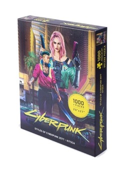 Puzzle Cyberpunk 2077 Kitsch 1000 elementów