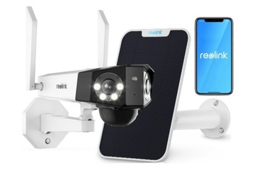 Kamera Reolink DUO2 LTE 6MP 2xobiektyw + panel