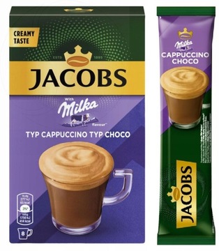 Jacobs KAWA Cappuccino Milka Choco 8szt