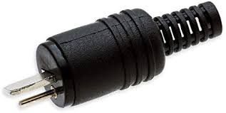 Wtyk głośnikowy na kabel DIN2 skręcany (0575b)