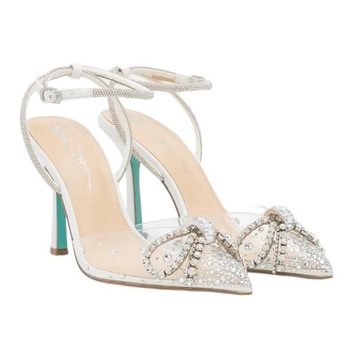 Buty damskie ślubne z cyrkoniami Blue by Betsey Johnson DREA rozmiar 38