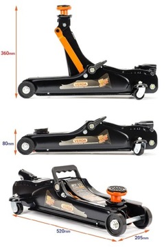 АВТОМОБИЛЬНЫЙ ДОМКРАТ FROG JACK 2,5 Т ДОМКРЫ 3 Т ОПОРЫ СТОЙКИ