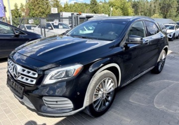 Mercedes GLA I Off-Roader Facelifting 2.0 250 211KM 2018 Mercedes-Benz GLA 4 MATIC OPLACONY Juz w Polsce GLA 250 Faktura 2.0