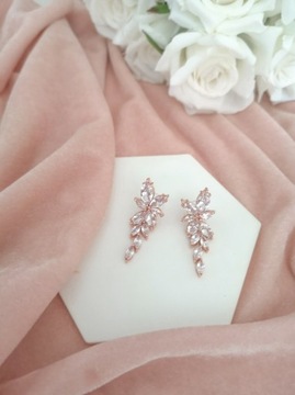 Серьги Amore из розового золота