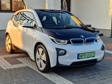 BMW i3 Hatchback i3 Elektryczny 170KM 2014 BMW I3 E-DRIVE ALU SKORA NAVI PROF LED, zdjęcie 1