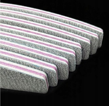 набор пилочек для ногтей ZEBRA BOAT 50 шт. 180/240