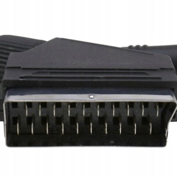 RGB EURO SCART СОЕДИНИТЕЛЬНЫЙ КАБЕЛЬ ДЛЯ КОНСОЛИ SEGA SATRUN 180 СМ