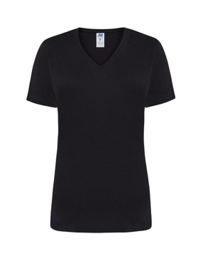 T-shirt Koszulka JHK CMFP V-neck czarna