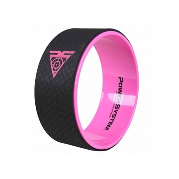 POWER-SYSTEM KOŁO YOGA WHEEL PRO-PINK