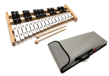 DZWONKI Chromatyczne Cymbałki + POKROWIEC szary