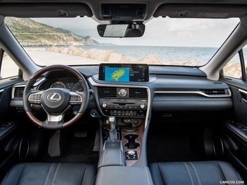 LEXUS RX 19- KONZOLA AIRBAG ULOŽENÍ PÁSY