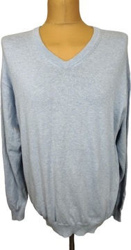 BELIKA SWETER PULLOVER Błękitny Męski rozm 54
