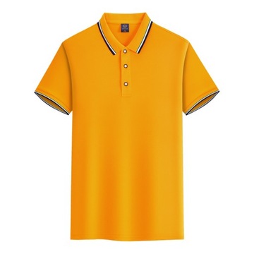 Elegancka Letnia Moda: Wygodna Koszulka Polo Z Szerokim Kołnierzem, M