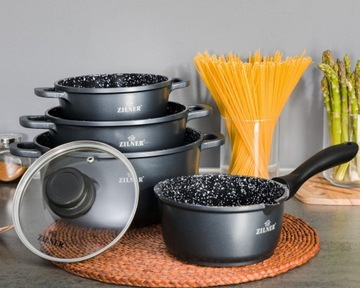 ZILNER МРАМОРНЫЕ ГОРШКИ 7 EL. ЗЛ-7026