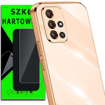 Etui OXYGEN GLOW do Samsung A71 + szkło hartowane