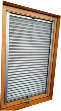 Рулонная штора Plisa для мансардного окна Velux MK10 Pearl
