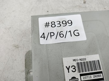 ECU NISSAN ALMERA 1.4 16V 237102N366
