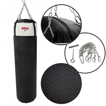 Worek Treningowy Bokserski Pełny 150x45 cm 35+ kg