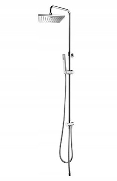 HANSGROHE bateria prysznicowa + umywalkowa + DESZCZOWNICA OMNIRES kolumna