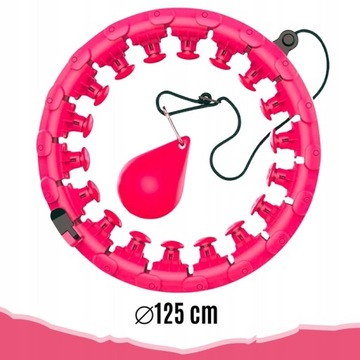 ХУЛА ХОП С ГИРОЙ Для похудения Умный грузик с шипами HULAHOP