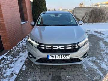 Dacia Sandero III Hatchback 5d 1.0 TCe 90KM 2023 Dacia Sandero 1.0 benzyna 91 KM zarej w PL przebieg 8458 km mozliwa za, zdjęcie 4