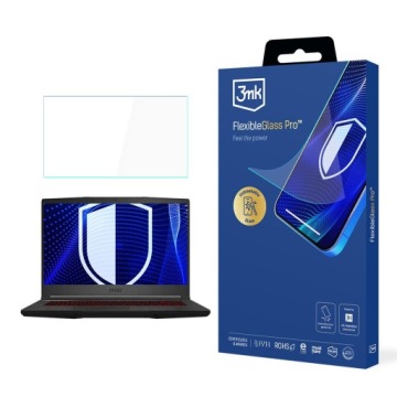 Sklo pro Msi Bravo 15 – up to 15" 3mk FlexibleGlass Pro
