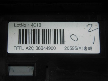 972502TQT0 PANEL ŘÍZENÍ VENTILACE KIA OPTIMA III 2010-2015 1.7 CRDI
