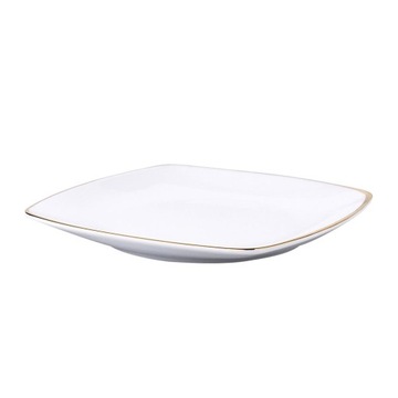 Talerz deserowy porcelana MariaPaula Moderna Gold 18 cm