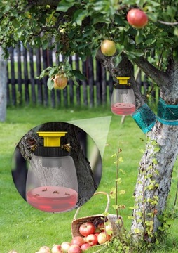 PUŁAPKA NA OSY OWADY DO WYŁAPYWANIA OS PRZECIW OSOM NO PEST + WABIK 200ML