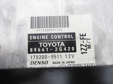 JEDNOTKA 89661-2G420 175200-9511 TOYOTA CELICA