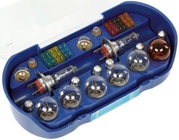 ЛАМПОЧКА БАК 2x H7 12 В 55 Вт 30 ЭЛЕМЕНТОВ ПРЕДОХРАНИТЕЛИ ЗАПАСНЫЕ СЕРТИФИКАЦИЯ