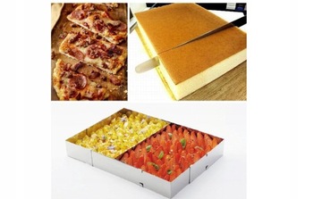 РАНТ ЛЕНТА РАЗВИВАЕМАЯ ПРЯМОУГОЛЬНАЯ ФОРМА ДЛЯ ВЫПЕЧКИ ТОРТА «МАЗУРКА»