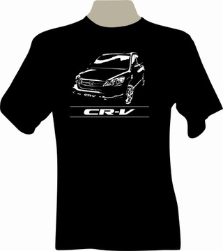 KOSZULKA T-shirt z nadrukiem Honda CRV 3gen.