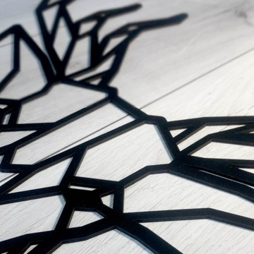 3D украшение на стену ГЕОМЕТРИЧЕСКИЙ ОЛЕНЬ 60 см L