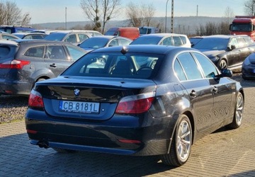 BMW Seria 5 E60 Sedan 2.5 525i 218KM 2007 BMW Seria 5 525i 218KM Automat Xenon Navi Salon PL 2.5 Benzyna 218KM, zdjęcie 11